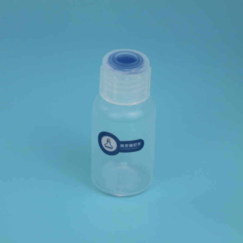 100ml塑料特氟龙取样瓶PFA定制插针式橡胶塞配套各厂家密闭取样器